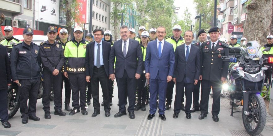 Kocaeli’de, 5 adımda güvenli trafik anlatıldı