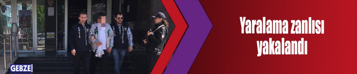 Yaralama zanlısı yakalandı