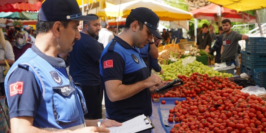 Zabıtadan pazar denetimi