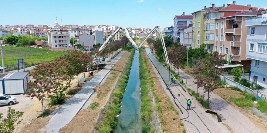 Sırasöğütler Deresi yaşam alanına dönüşüyor