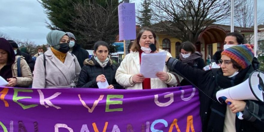 Kocaelili kadınlar tepki gösterdi