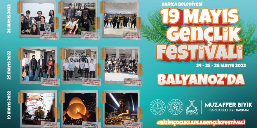 Darıca Gençlik Festivali başlıyor