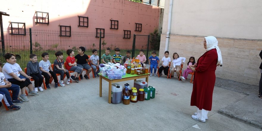 Miniklerden Sıfır Atık Projesine destek