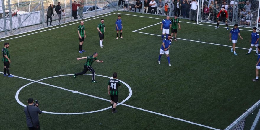 Derince Cımbızdere Mesire Alanı gösteri maçıyla hizmete girdi