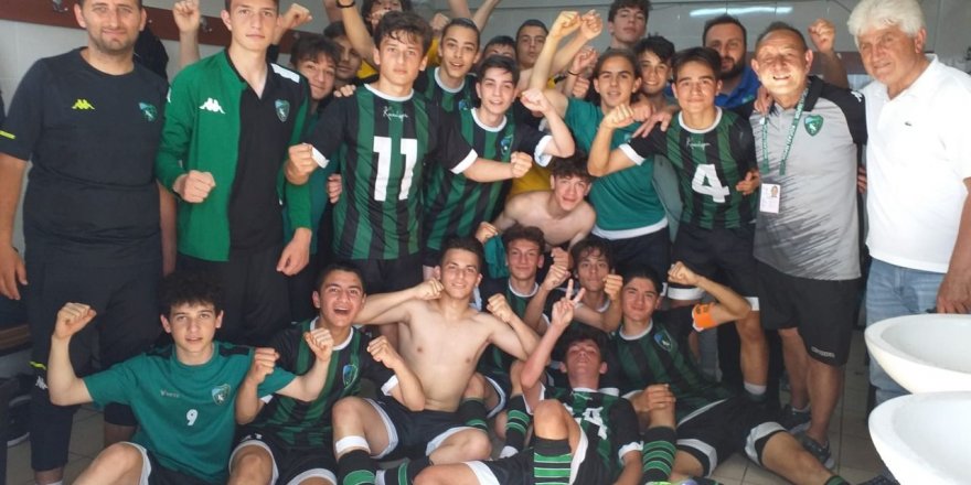 U15 ligi 4.tamamladı