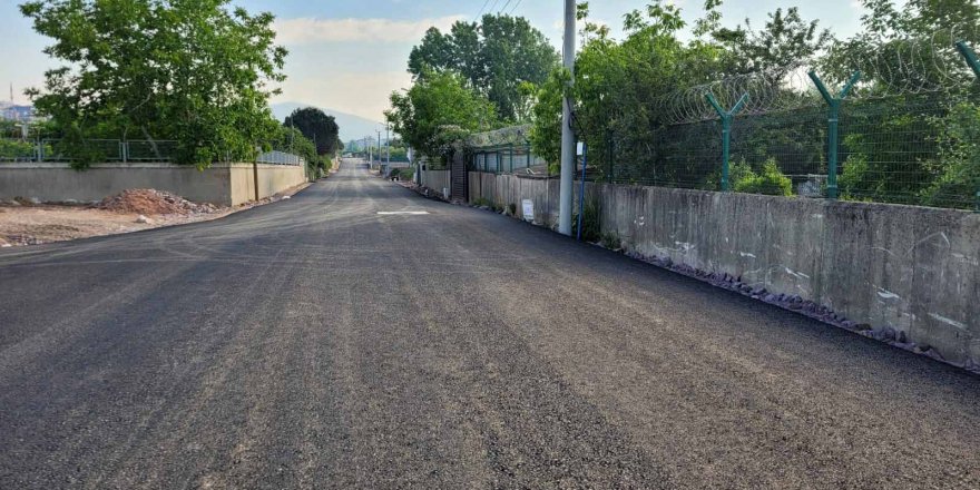 Yıldız Sokak asfaltlandı