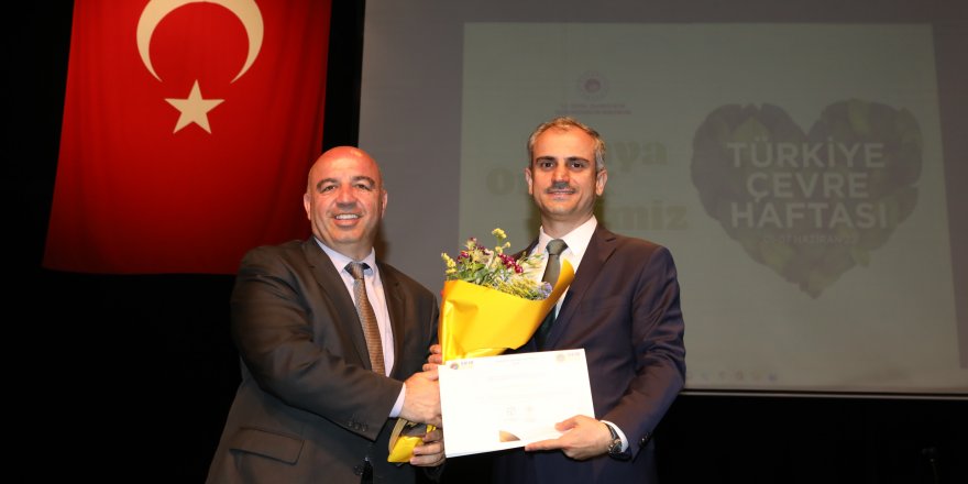 Çiftçi’ye “Sıfır Atık İlkleri” ödülü