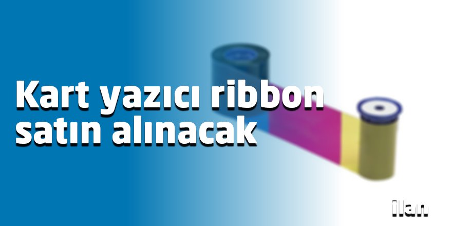 Kart yazıcı ribbon satın alınacak