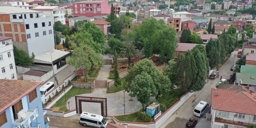 Adnan Kahveci Parkı dizayn edildi