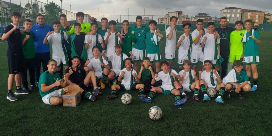 U14 sezonu galibiyetle tamamladı
