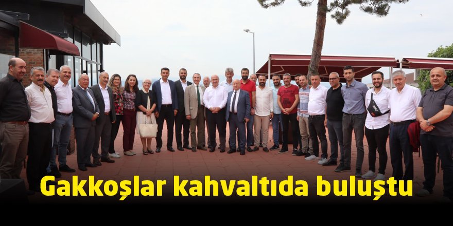 Gakkoşlar kahvaltıda buluştu