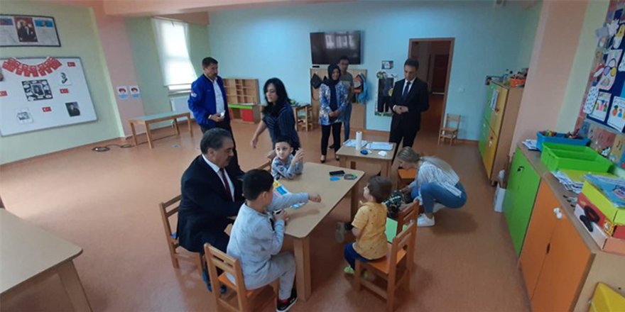 Kaymakam Güler’den özel öğrencilere ziyaret