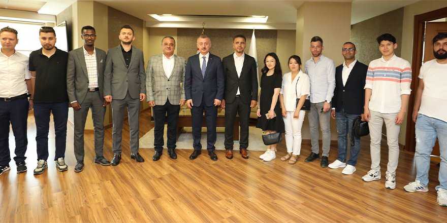 Büyükakın, öğrencileri konuk etti