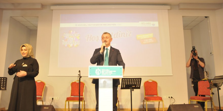 KO-MEK Gebze yılsonu sergisi açıldı