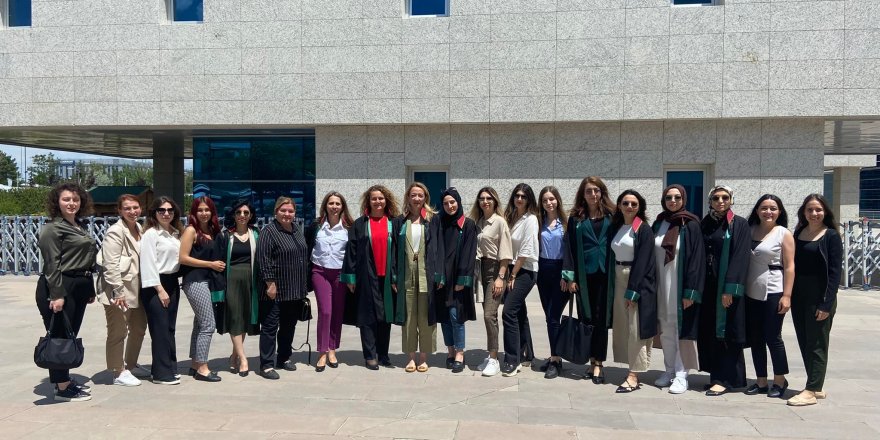 Avukatlar İstanbul Sözleşmesi’ni davasına katıldı