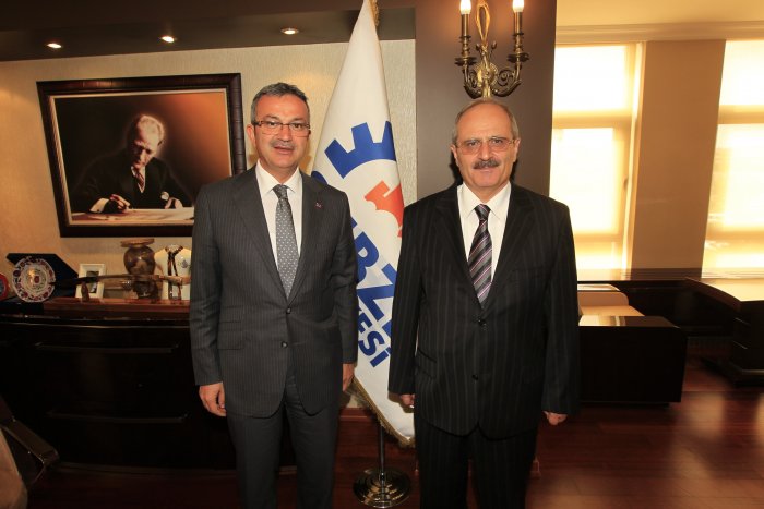 Kaymakam Arslan’dan Köşker’e tebrik ziyareti