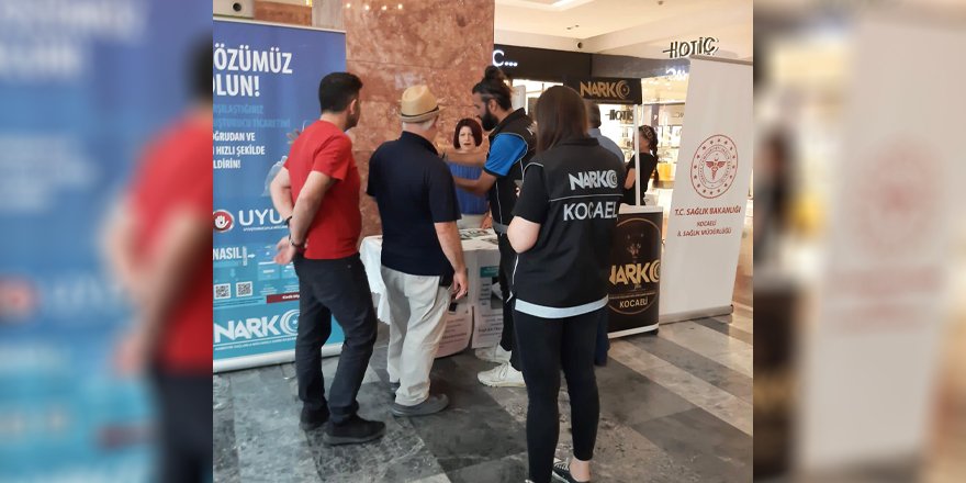 Narkotikten bağımlılıkla mücadele farkındalığı