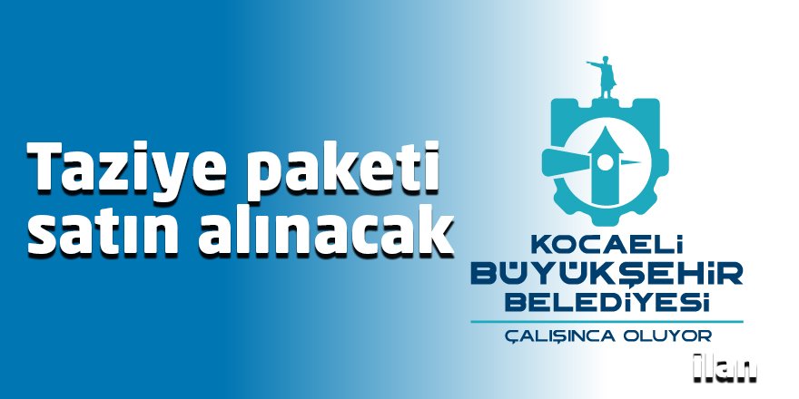 Taziye paketi satın alınacak
