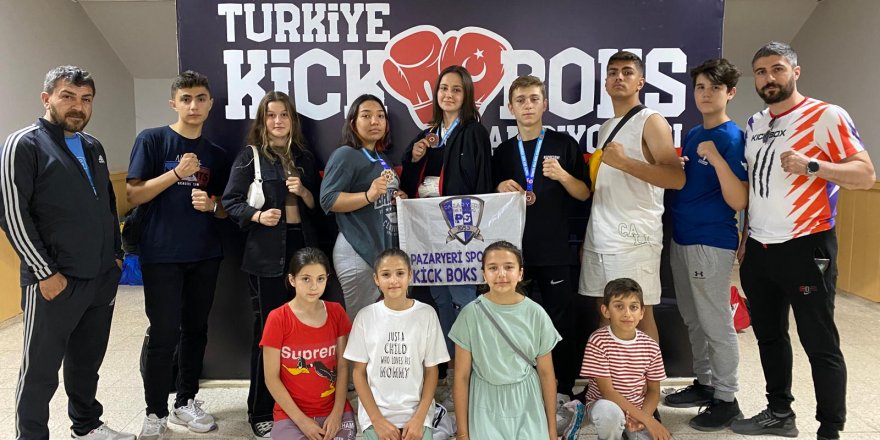 Türkiye Şampiyonası'ndan 3 madalya ile döndü