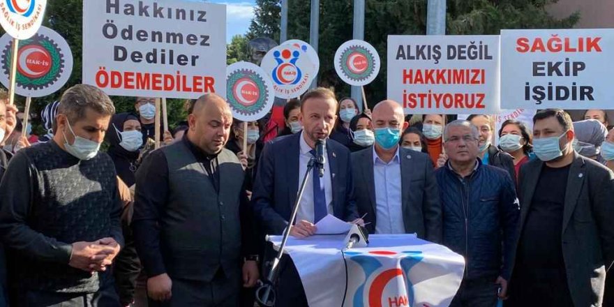 Sağlık çalışanlarından Büyükakın'a çağrı!