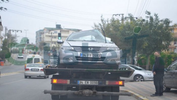 Darıca’da trafik kazası:1 yaralı