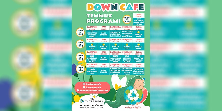 Down Cafe etkinlikler hız kesmeden devam ediyor!