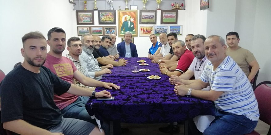 Aydemir’den Gümüş Spor’a ziyaret