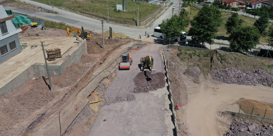 Trafo Sokak’ta çalışmalar devam ediyor