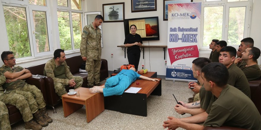 KO-MEK’ten Jandarma’ya ilk yardım eğitimi