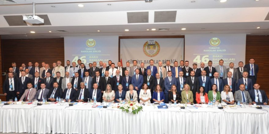 Baro başkanlarından ortak açıklama