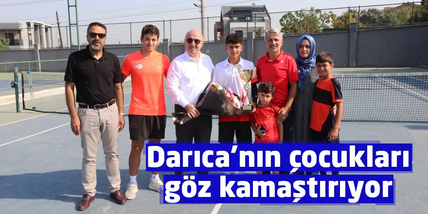 Darıca’nın çocukları göz kamaştırıyor