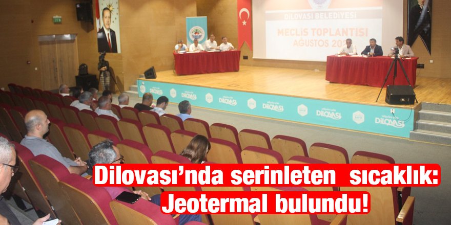 Dilovası’nda serinleten  sıcaklık: Jeotermal bulundu!