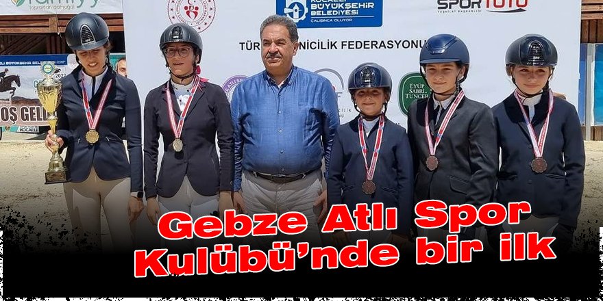 Gebze Atlı Spor Kulübü’nde bir ilk