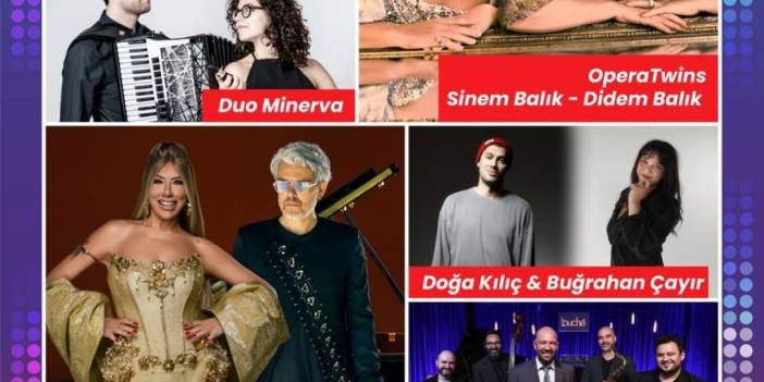 Avusturyalı Duo Minerva, ALV Müzik ve Sanat Festivali’nde