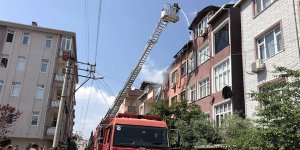 Çatı katı yandı