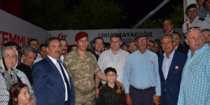 Şehit babası Gebze’de halkla buluştu