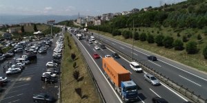 Trafik adım adım ilerledi