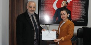 Başkan Aysel mazbatayı aldı