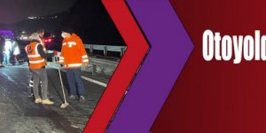 Otoyolda trafik kazasında 1 kişi öldü