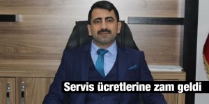 Servis ücretlerine zam geldi