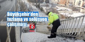 Büyükşehir’den tuzlama ve solüsyon çalışması
