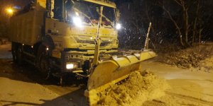 Gebze’de karla mücadele dört koldan sürüyor